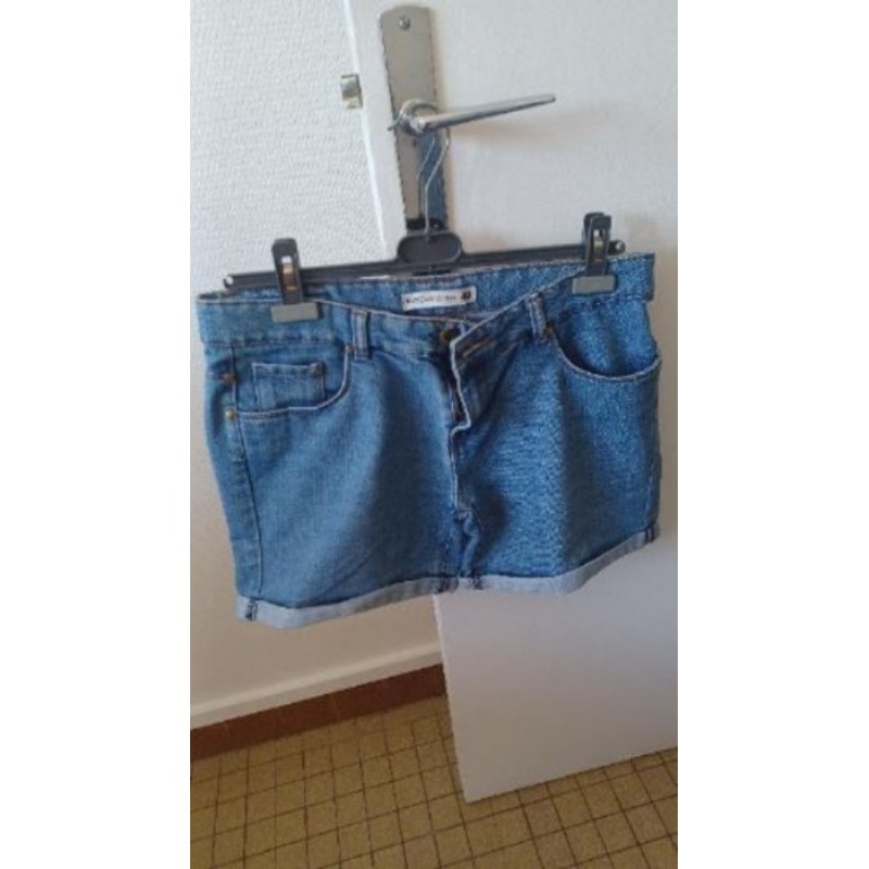 Bermuda en jean T40