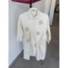 Robe crème grande taille