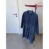 Robe bleue grande taille