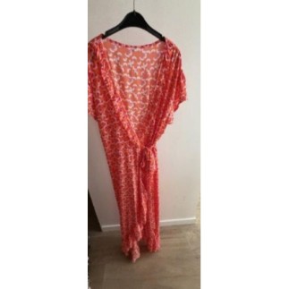 Robe longue été orange