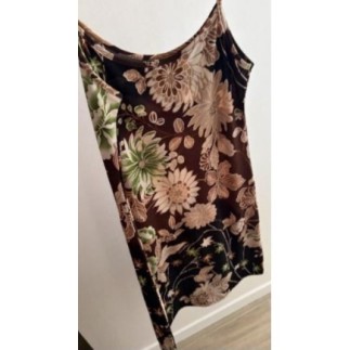 Robe courte été fleurs 