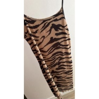 Robe courte été léopard