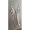 Nuisette blanche satin 