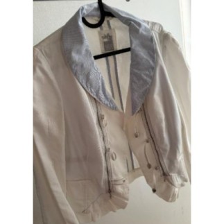 Veste « mariage fg »blanc...
