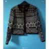 Veste imprimé losanges