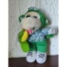 Doudou singe vert