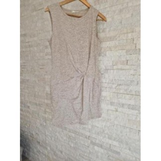 Robe beige mango tailleM