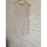 Robe beige mango tailleM