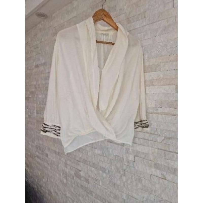 Blouse écru ikks taille36