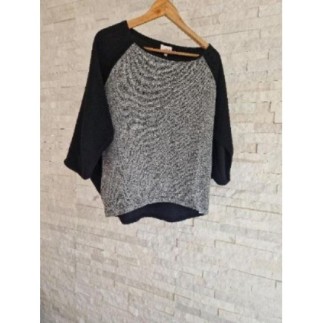 Pull noir et gris repetto...