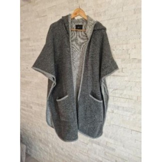 Gilet gris zara style cape...