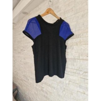 Haut maje noir et bleu...