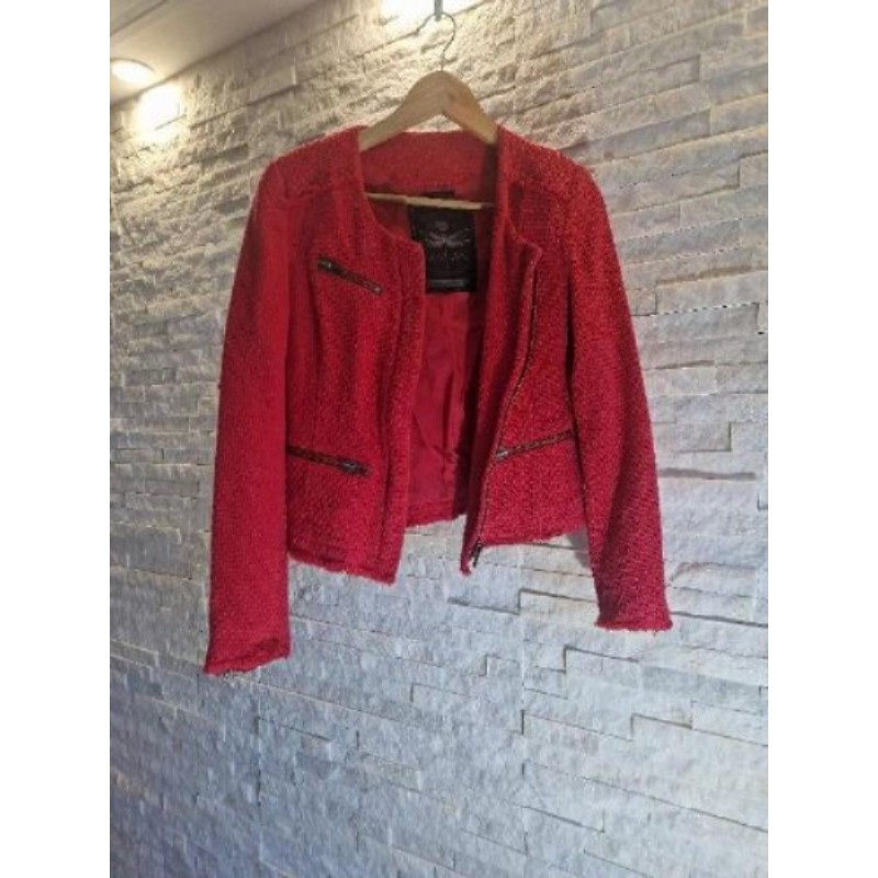 Veste rouge ikks taille 36