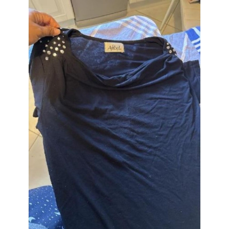 Pull femme noir 