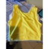 Lot de deux top (jaune et blanc)