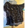 Top en dentelle noir 