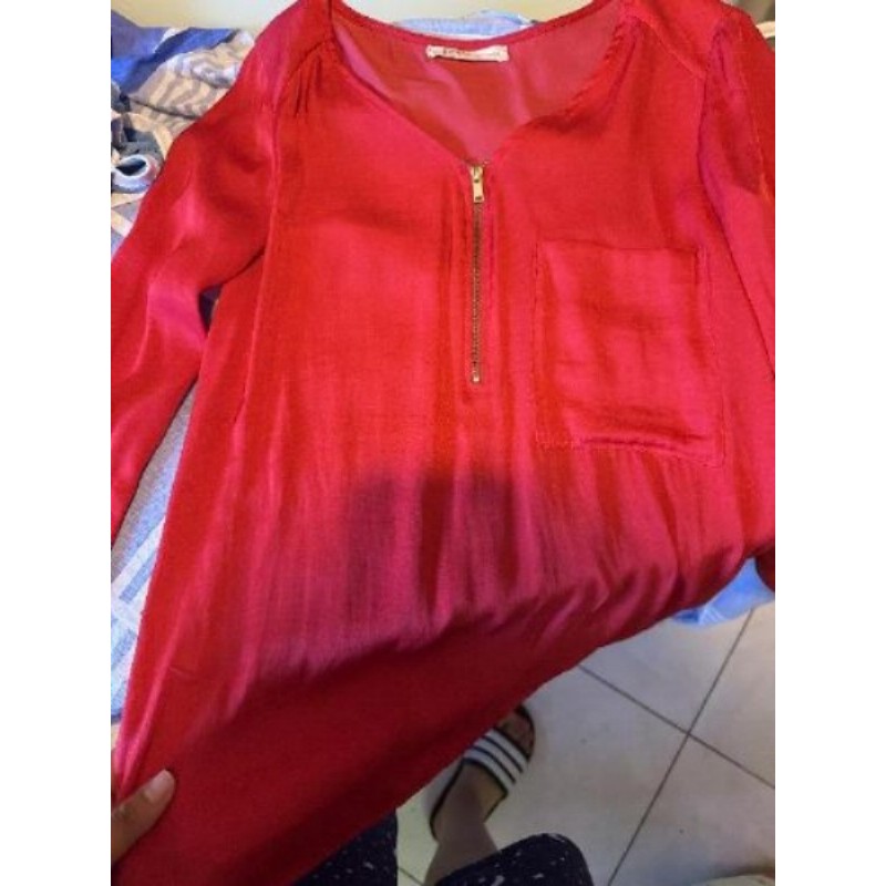 Chemise rouge ( Bershka )taille M