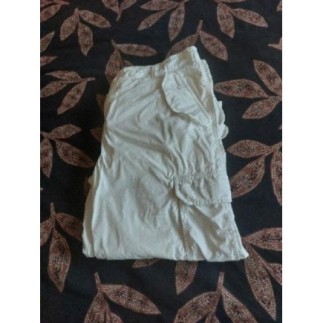 Pantacourt homme blanc