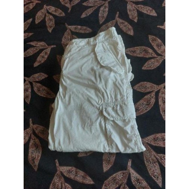 Pantacourt homme blanc