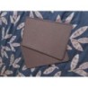 Lot de 2 sets de table marron