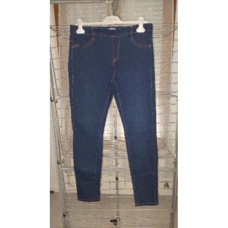 Tregging bleu denim  Camaïeu, Taille 42