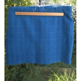 Mini jupe bleu - Mango - T....