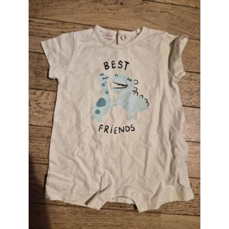 Romper vert menthe - Lefties - 1-3 mois