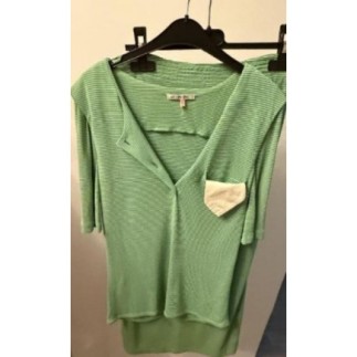Ensemble été jupe haut vert...
