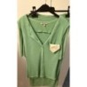 Ensemble été jupe haut vert anis » apostrophe T38