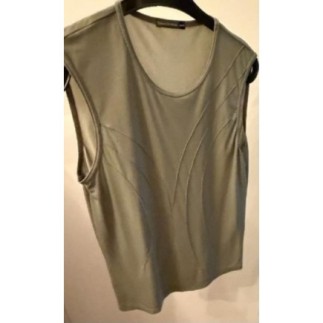 T-shirt stretching kaki T...