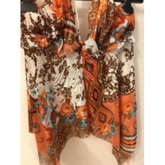Haut été orange
