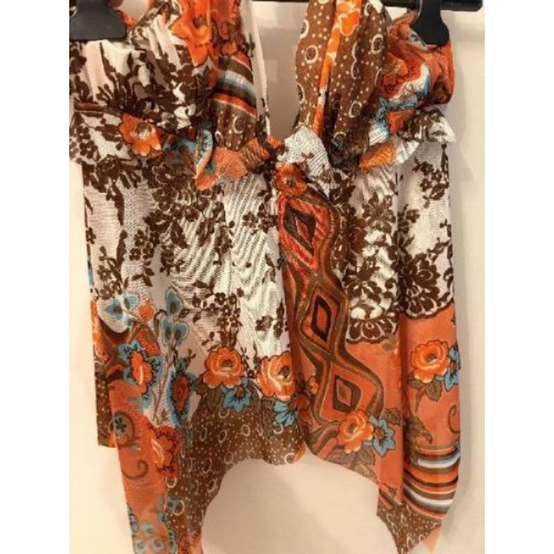 Haut été orange