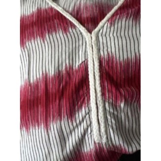 *Robe rouge & blanche -...