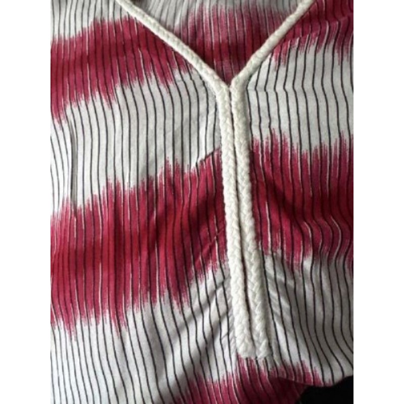 *Robe rouge & blanche - Taille S