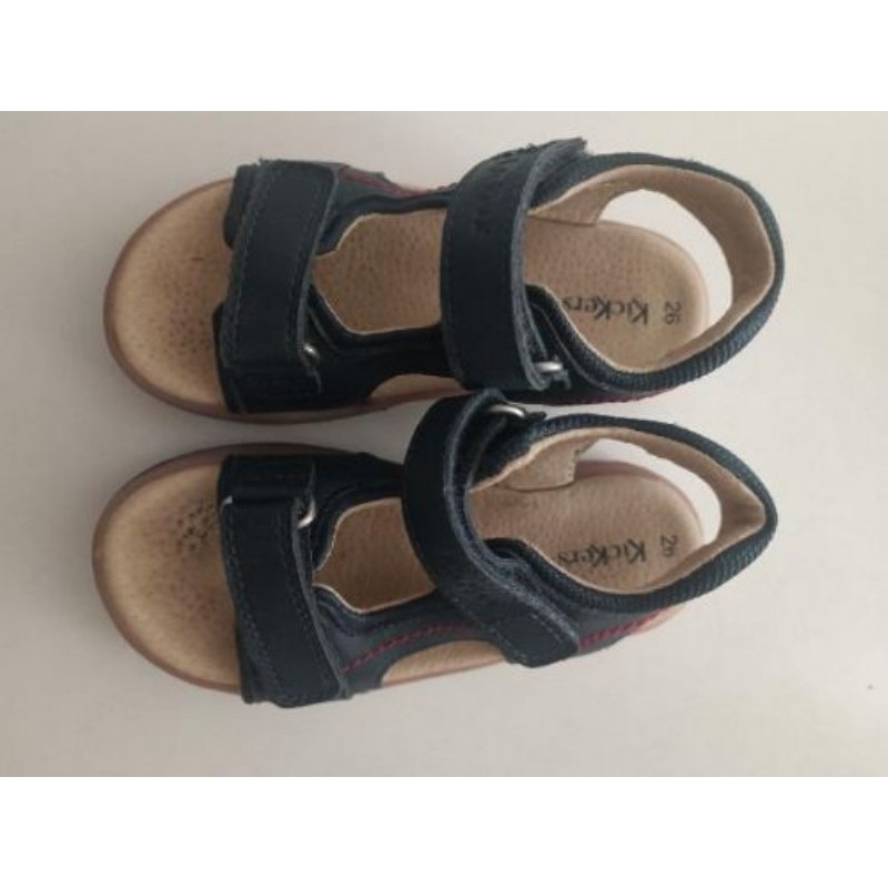 Sandales bleues Kickers T26