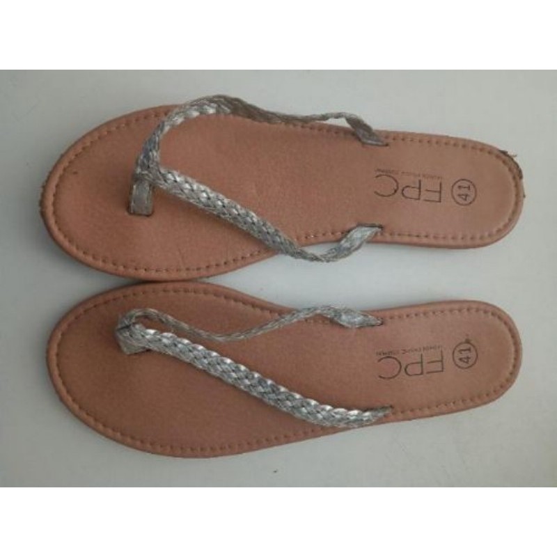 Sandales argentées FPC T41