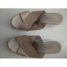 Mules dorées Lady Glam T41