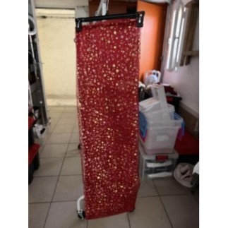 Nappe rouge etoile 2,40x1,40