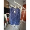 CHEMISIER YESSICA BLEU FLEUR TAILLE 52