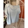 TEE SHIRT BLEUE CLAIR XXL