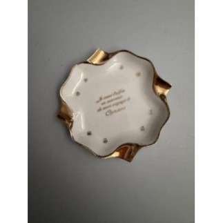 CENDRIER CANNES PORCELAINE