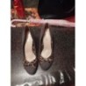 Chaussures à talons motif léopard T.40