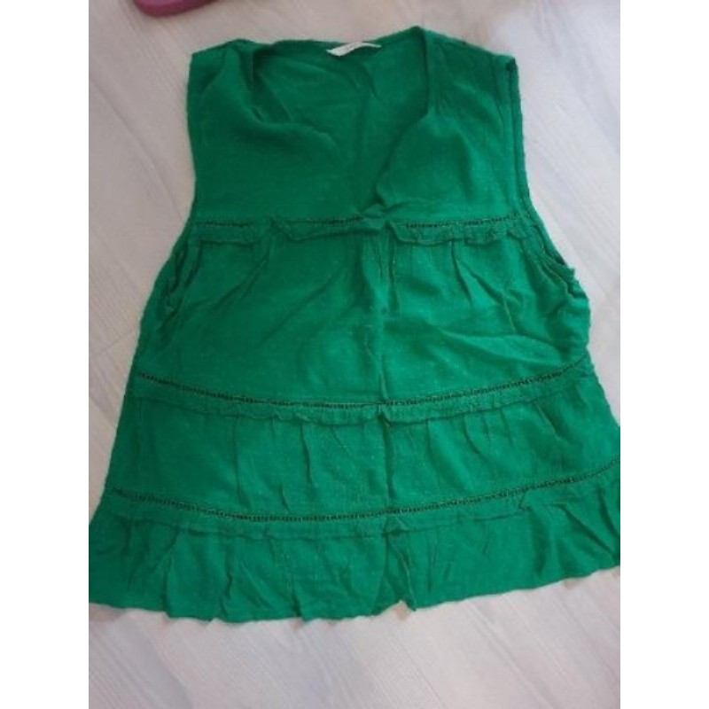 Débardeur vert Camaïeu  M