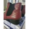 Bottines rouges/bordeaux 40