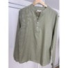 Chemise verte sauge Homme taille L