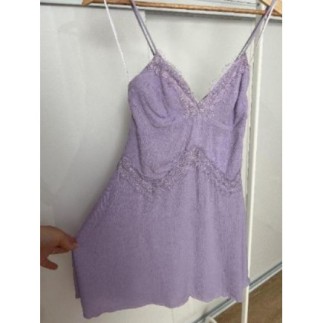 Robe lila taille M