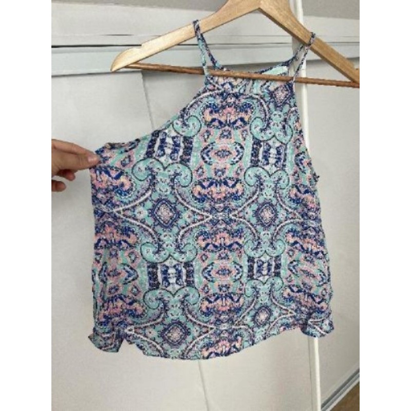 Top coloré taille L 
