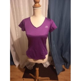 Tee-shirt Sport Violet T.XS