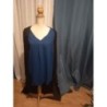 Gilet haut T. 46 Bleu/noir