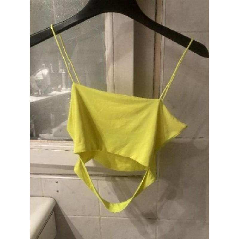 CROP-TOP JAUNE TAILLE S